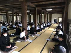 修学旅行２日目「元興寺」