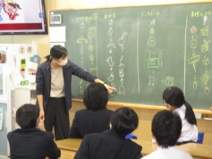 学級活動の様子