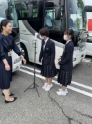 修学旅行１日目「刈谷ＰＡ」