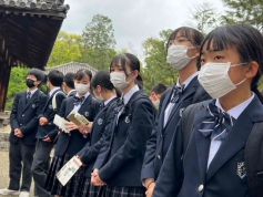 修学旅行１日目「学級別活動」