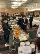 修学旅行２日目「朝食・出発」