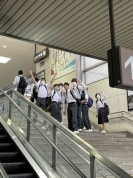 修学旅行２日目「朝食・出発」