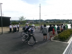 学府あいさつ運動